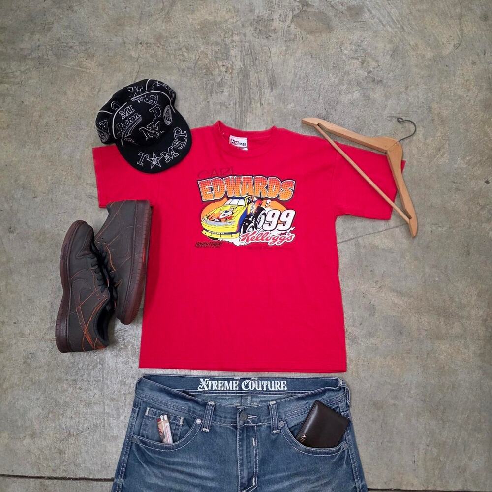 Y2K Carl Edwards  Nascar T-Shirt (S)